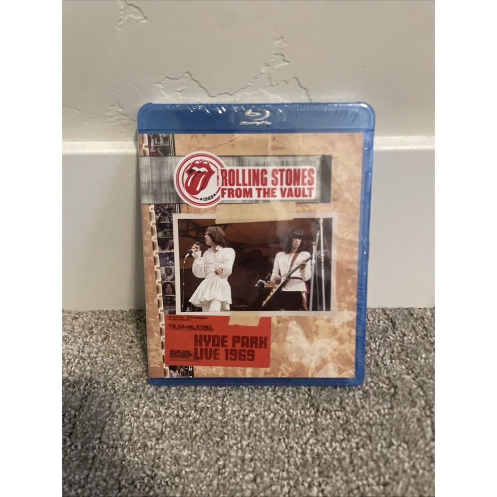The Rolling Stones from the Vault: Hyde Park Live 1969 (Blu-ray, 1969) NEW